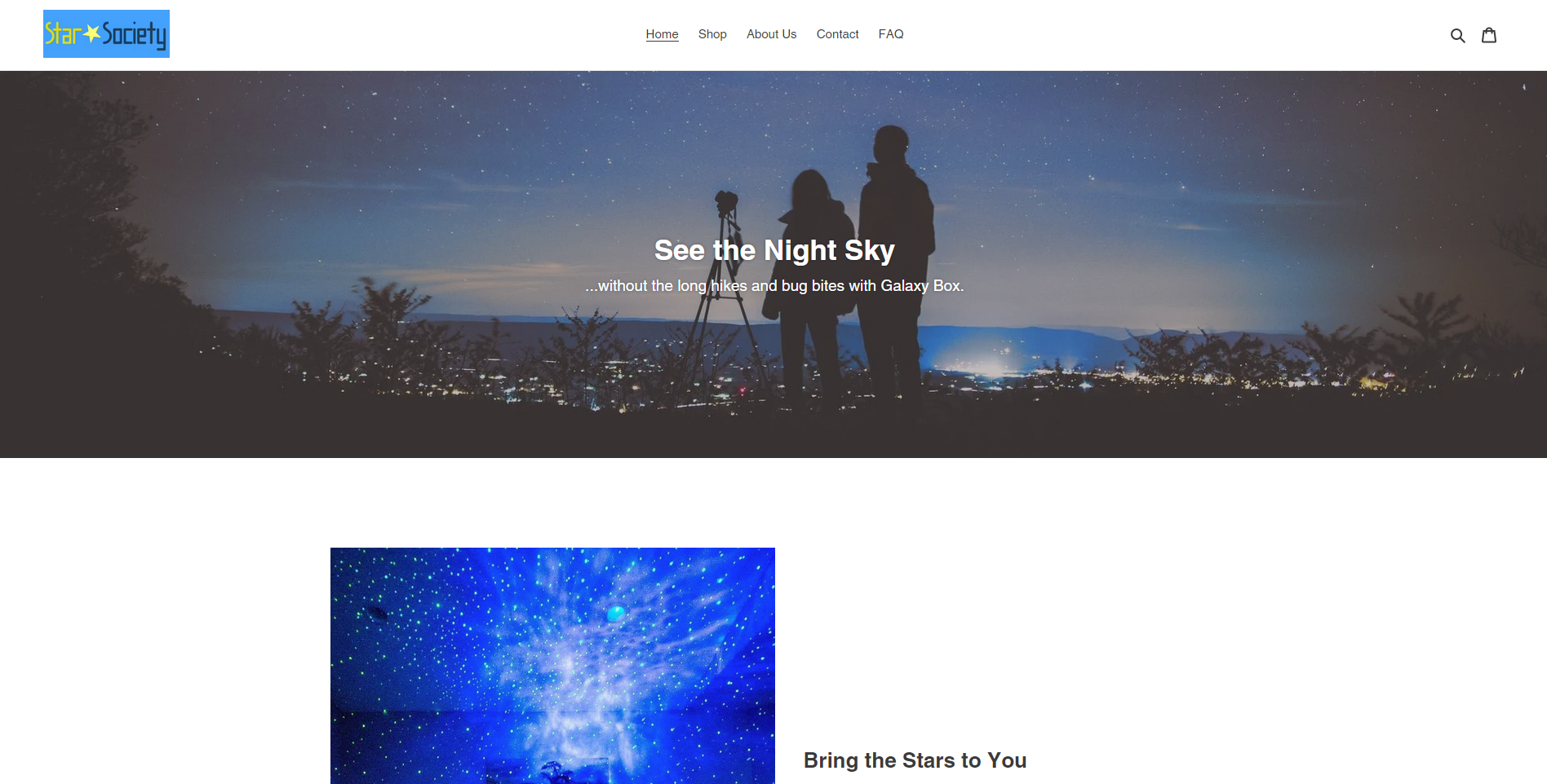 Star Society Home Page